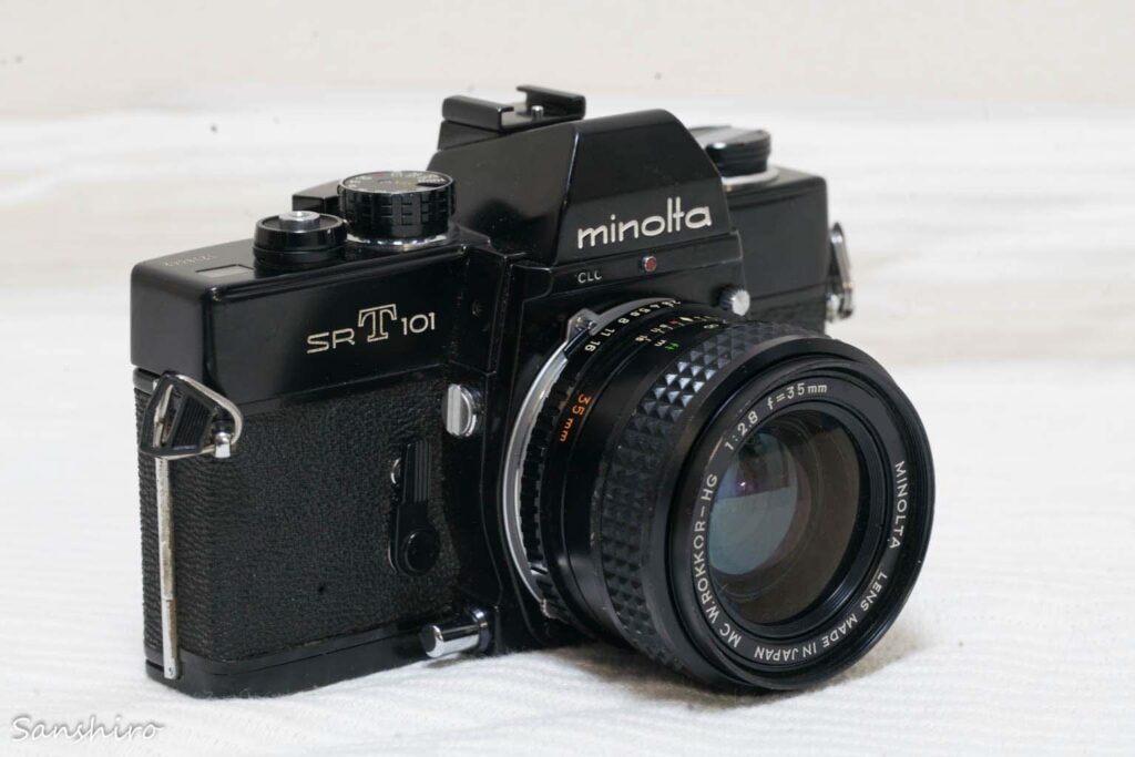 MINOLTA SR-T101 ー かのユージン・スミス氏も愛用したカメラ