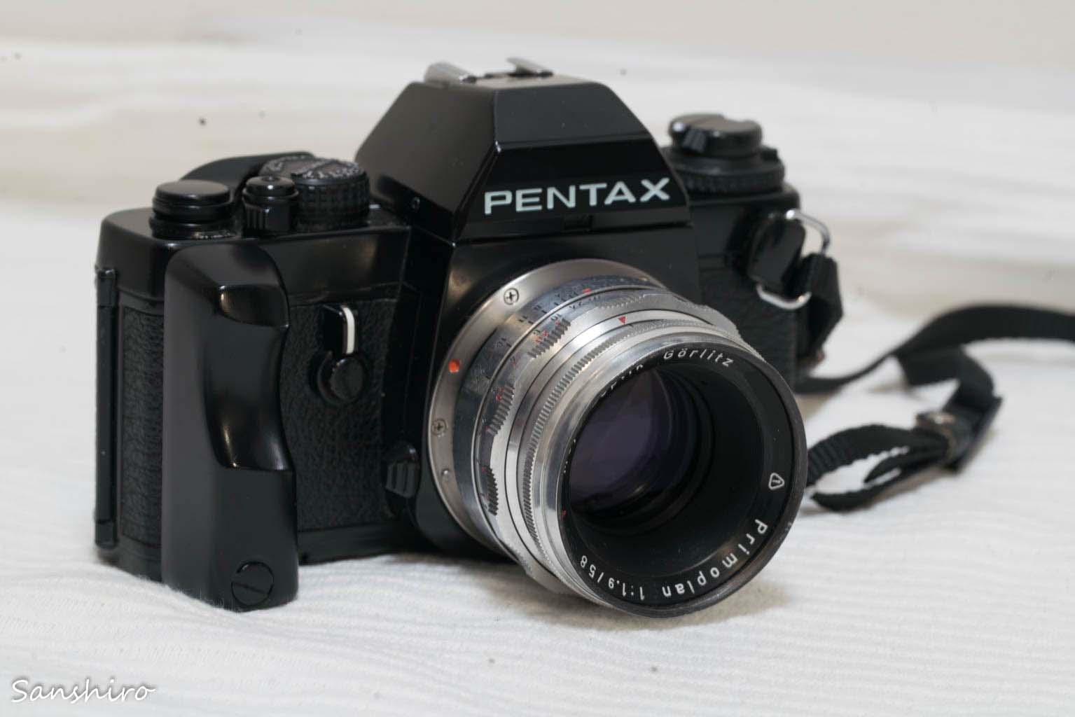 PENTAX LX × Primoplan 1.9/58