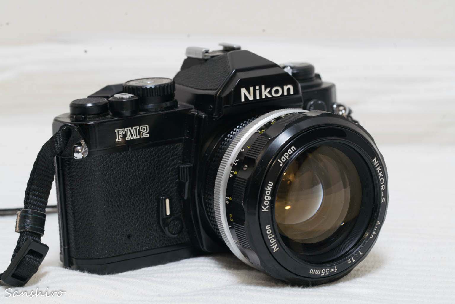 14,400円Nikon F2 ブラック Nikkor-s auto 55mm 1.2 付き