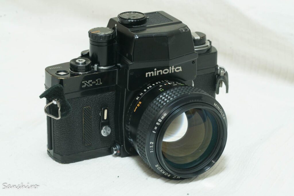 Minolta ミノルタ MC Rokkor PG 58mm f1.2 鷹の目