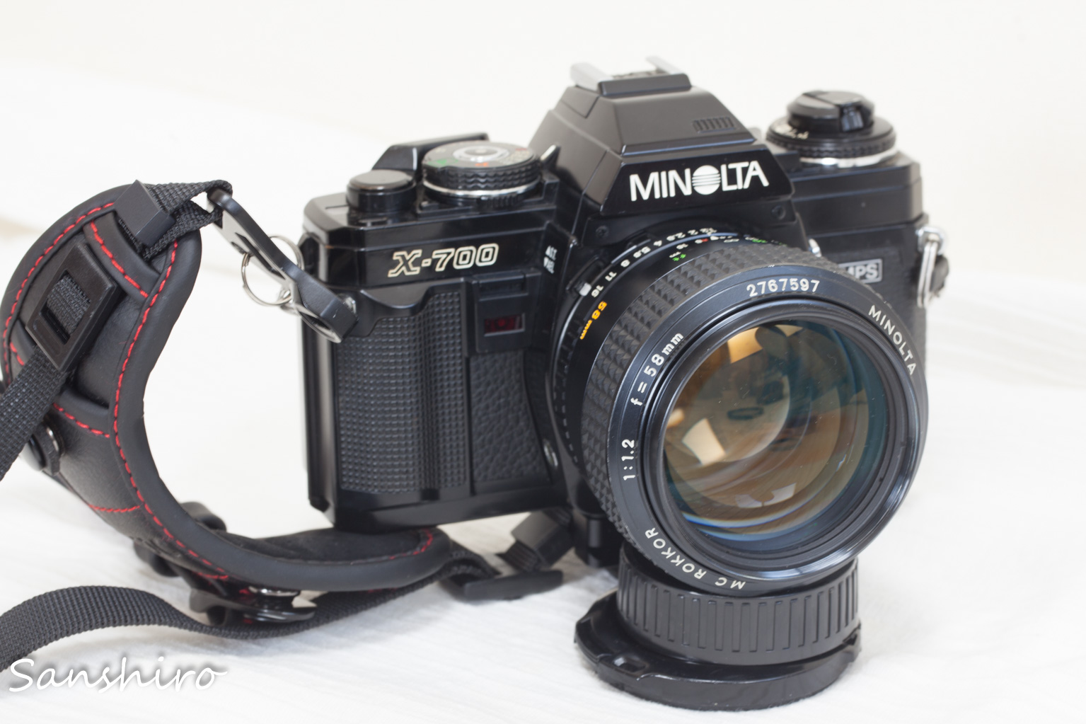 MINOLTA New X-700 × MC ROKKOR 58mm F1.2